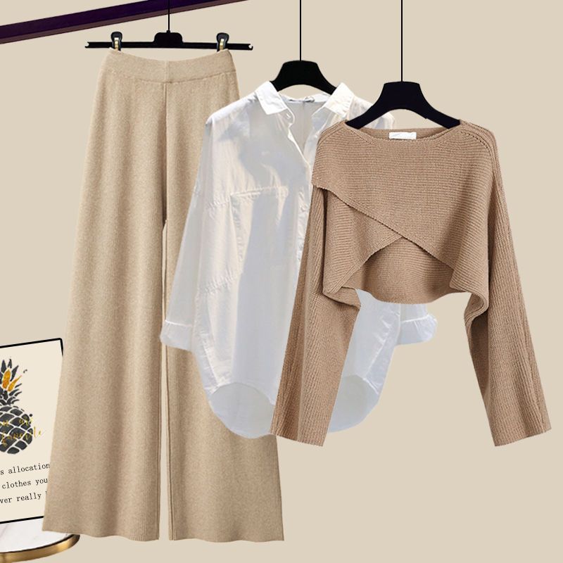 ISOBEL™ | Elegant Three-Piece Knit Set
