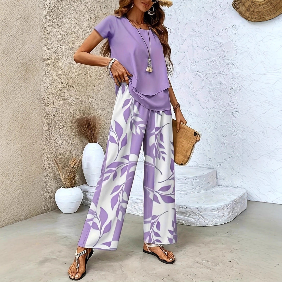 Brenda™ | Elegant 2-Piece Summer Set