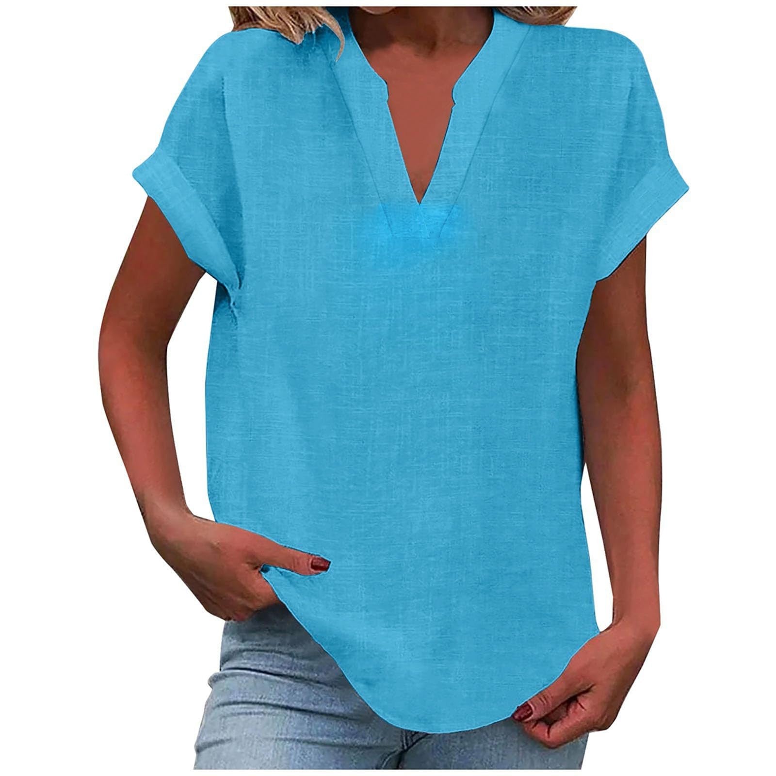 Xavinah | V-Neck Blouse