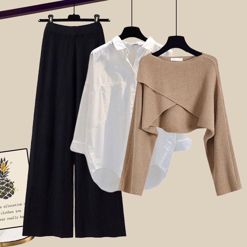 ISOBEL™ | Elegant Three-Piece Knit Set