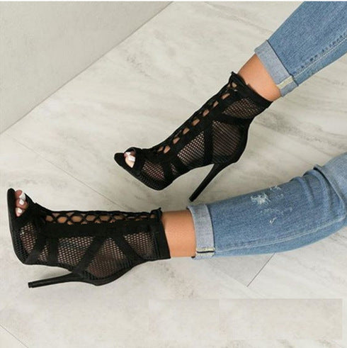 GAYLE™ – Mesh High Heels