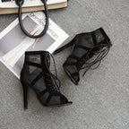 GAYLE™ – Mesh High Heels