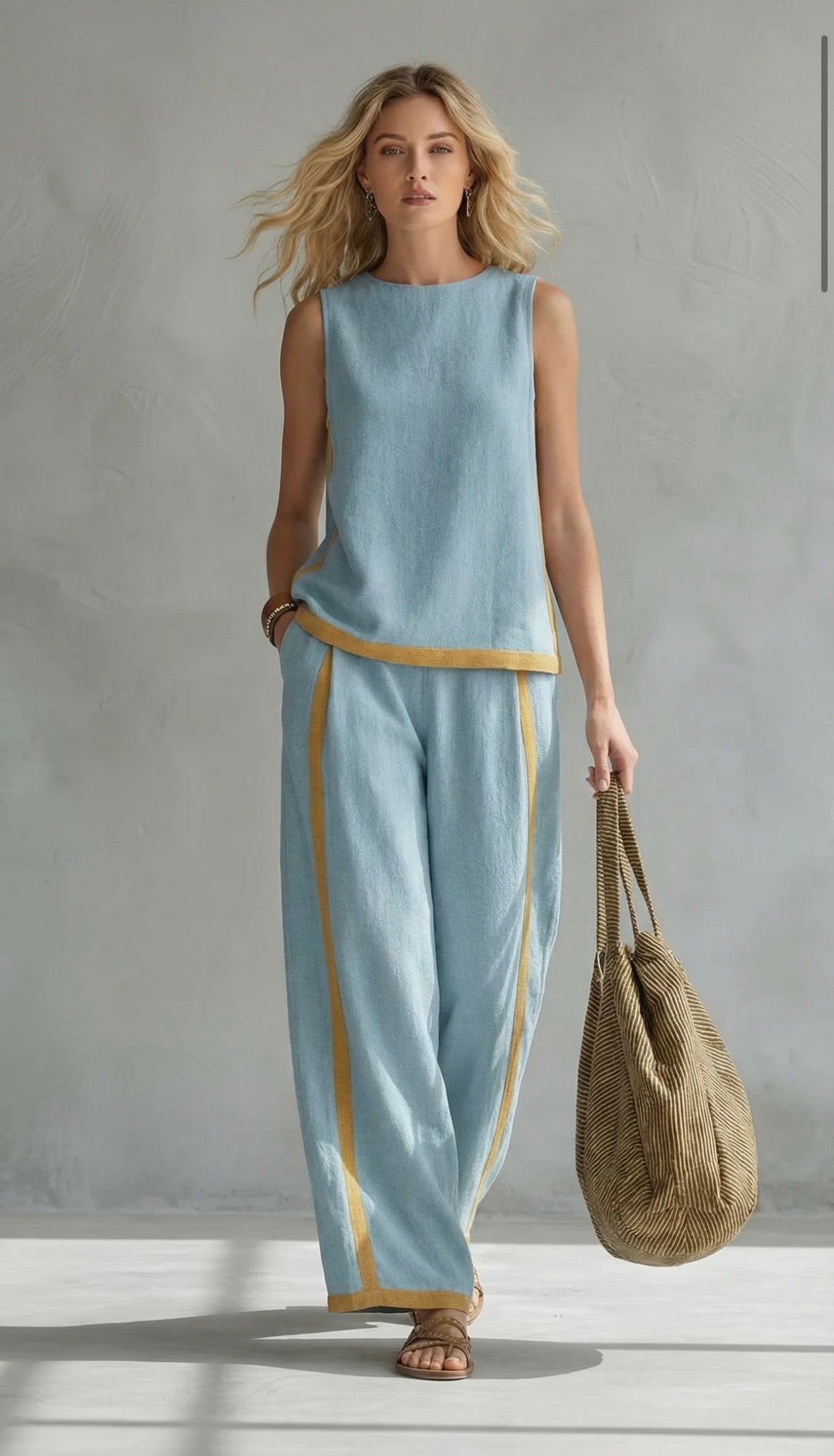 Skylar Casual-Chic Two-Piece Set