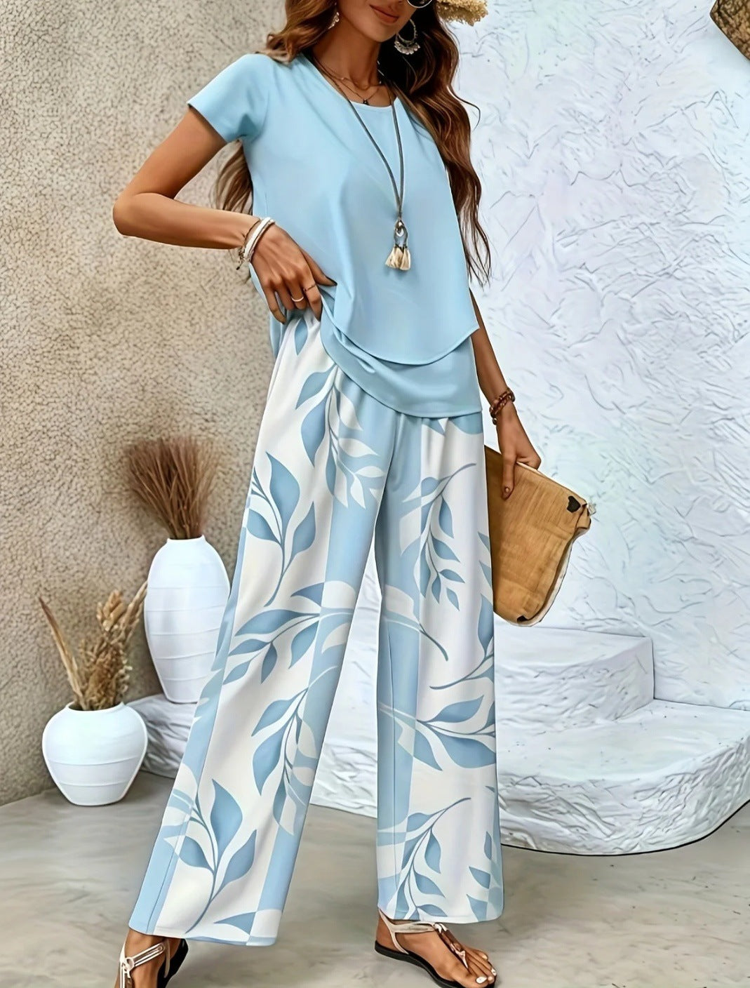 Brenda™ | Elegant 2-Piece Summer Set