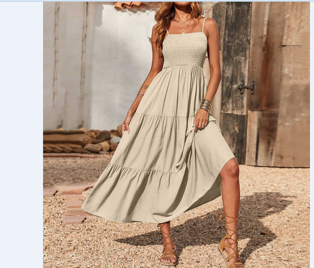 FIORELLE™ – Vintage Shirred Sundress