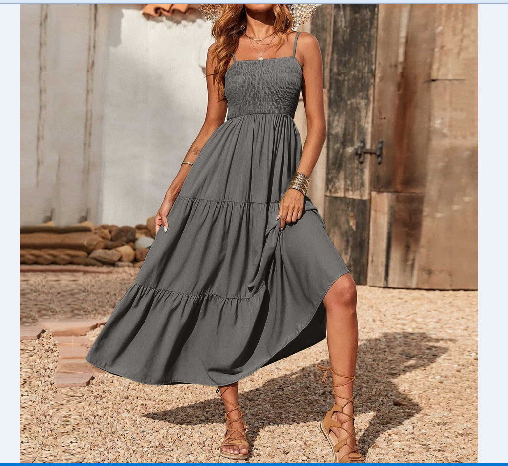FIORELLE™ – Vintage Shirred Sundress