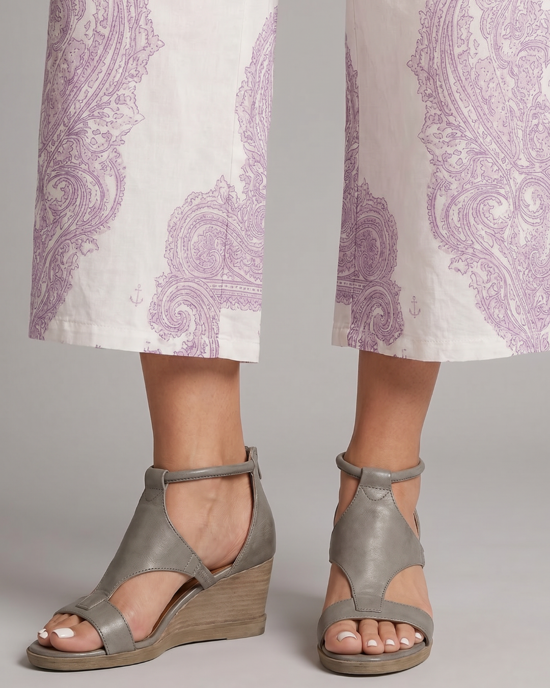 Elokeza | Open Toe Wedge Comfort Heels