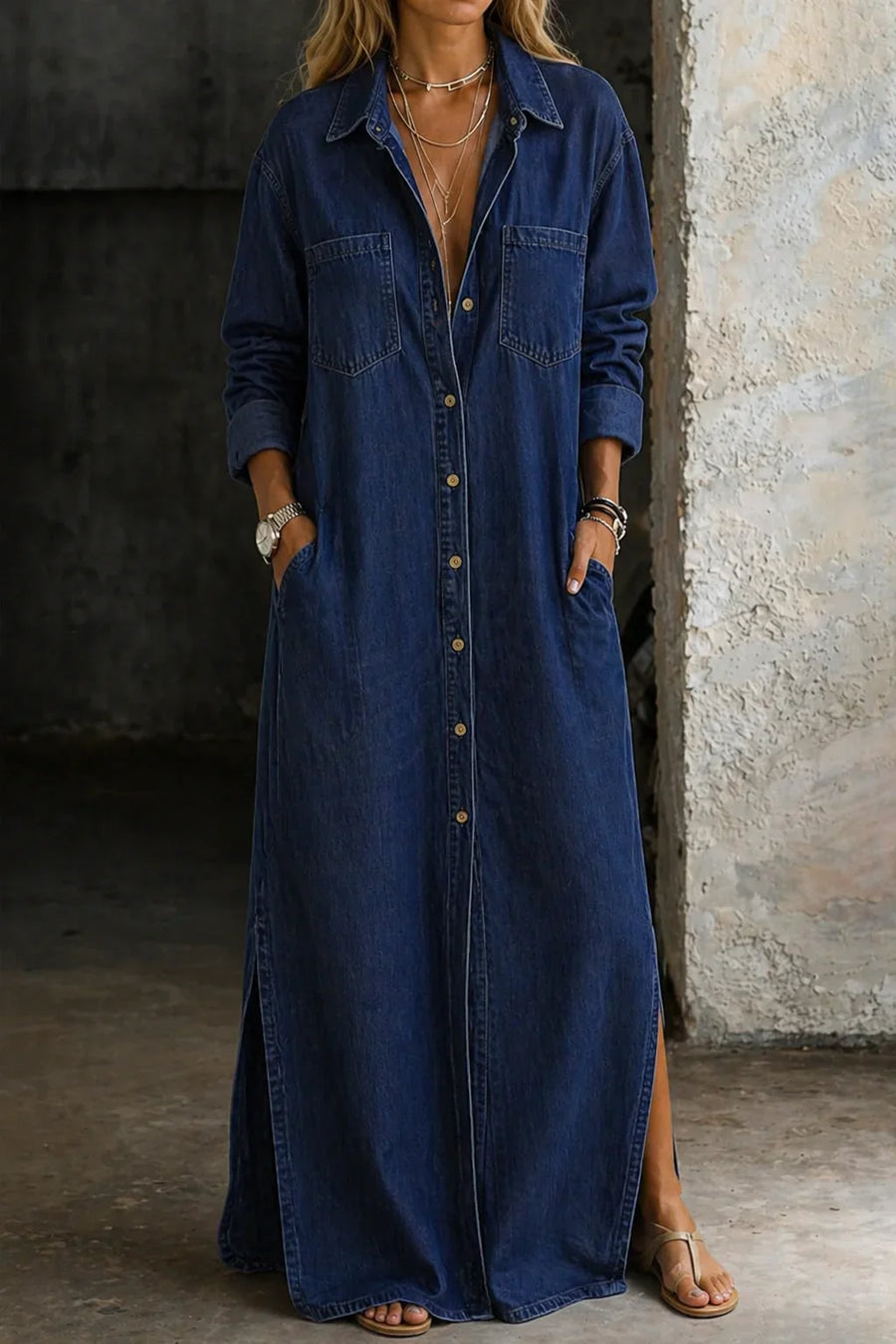 Delana™ | Button Down Dress