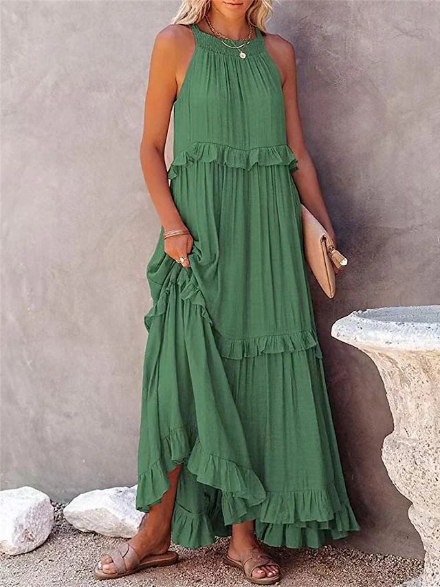 CHERRY™ - Flow & Flutter Maxi Dress