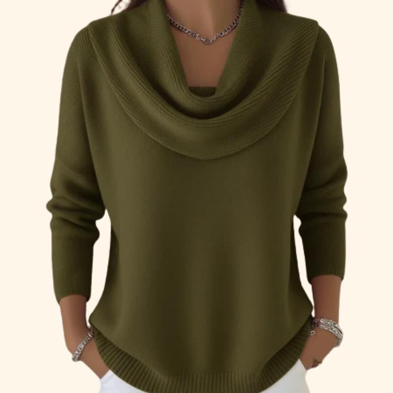 Claire | Cowl Neck Sweater