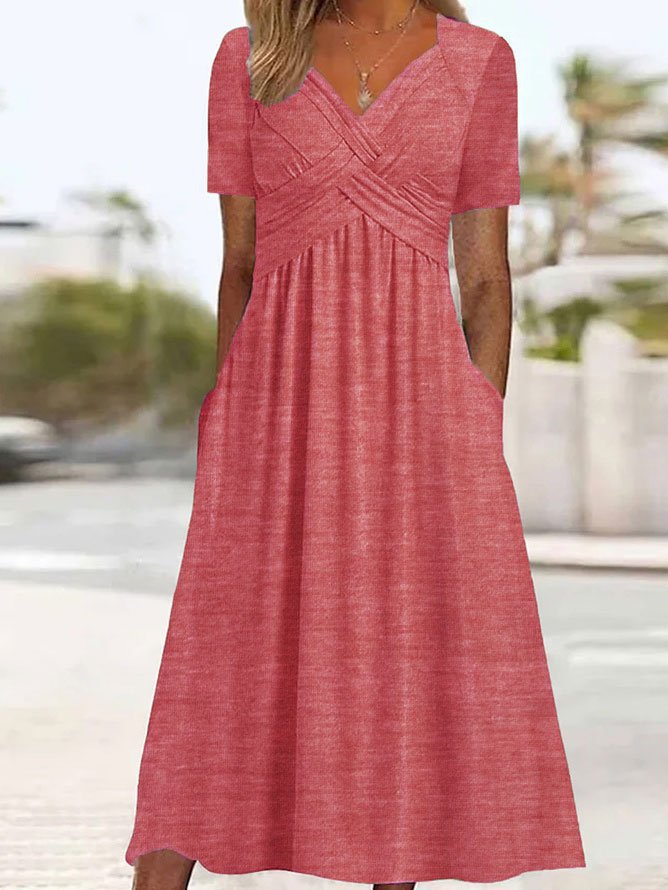 ANGELI™ - Elegant Midi Dress