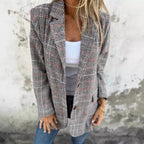 LUCINDA™ - Classic Plaid Blazer
