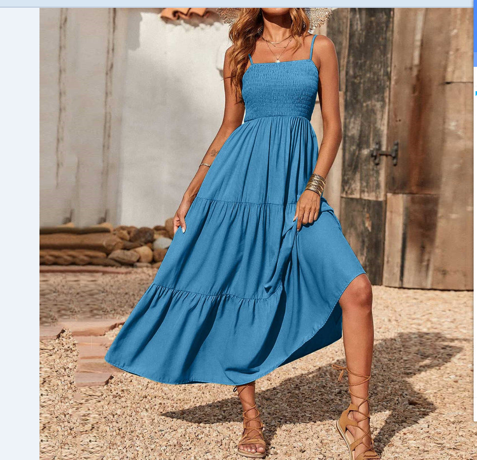 FIORELLE™ – Vintage Shirred Sundress