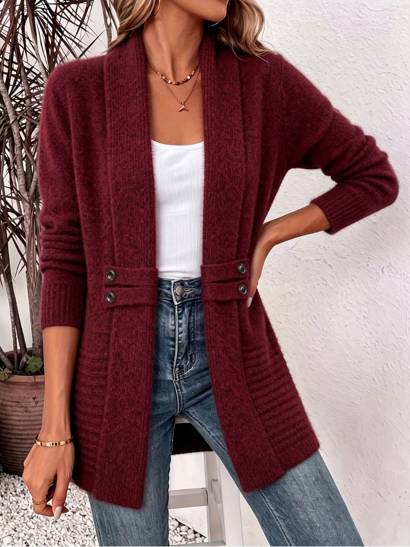 Lila | Stylish Braided Summer Cardigan