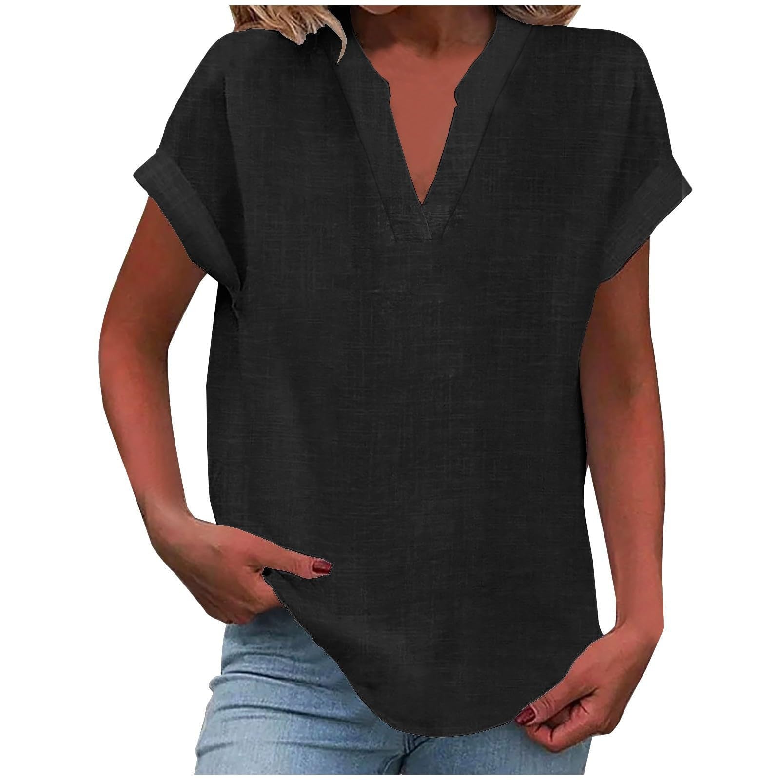 Xavinah | V-Neck Blouse