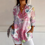 MELODIE™ – Floral Button Shirt