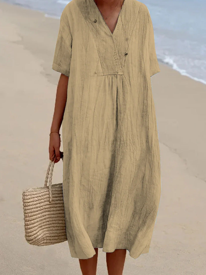 KARINA™ - Relaxed Fit Midi Dress