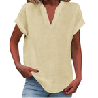 Xavinah | V-Neck Blouse