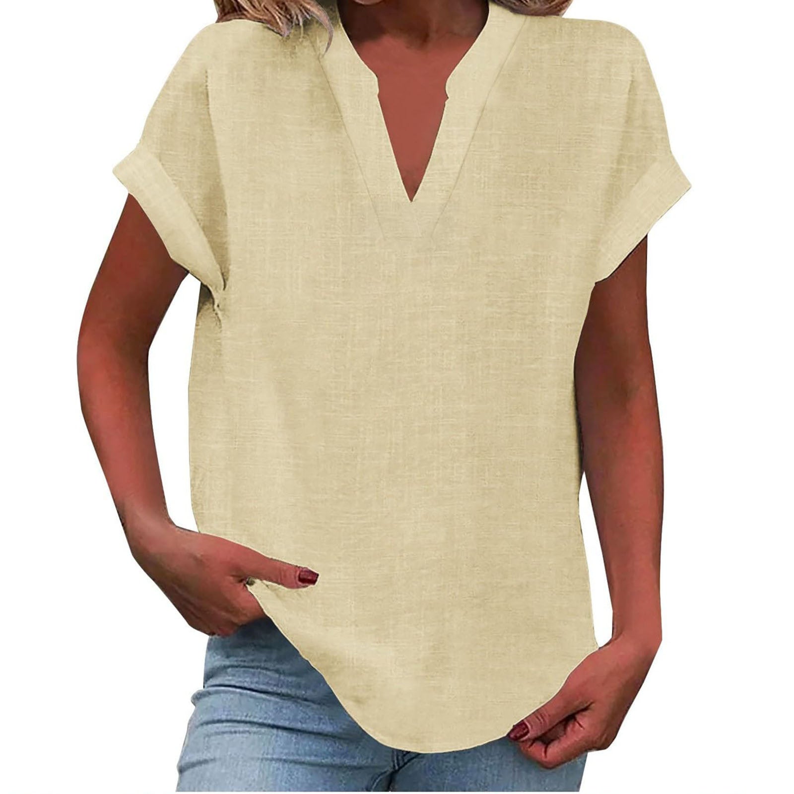 Xavinah | V-Neck Blouse