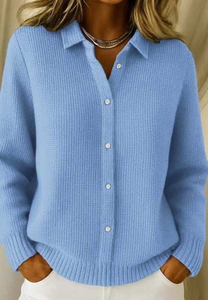 Audrey | Classic Knitted Button Cardigan