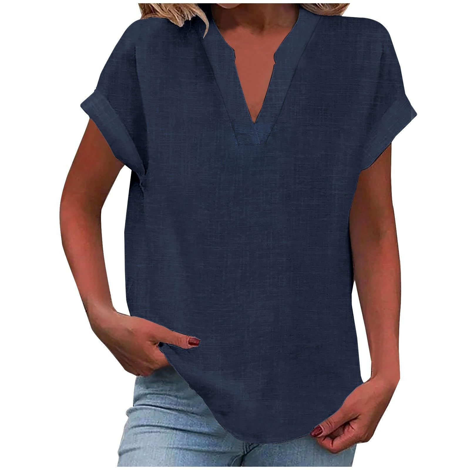 Xavinah | V-Neck Blouse