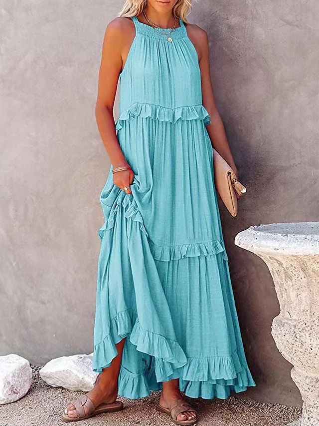 CHERRY™ - Flow & Flutter Maxi Dress