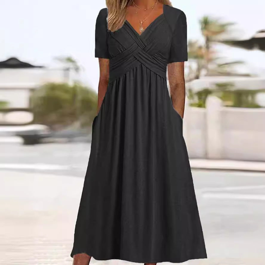 ANGELI™ - Elegant Midi Dress