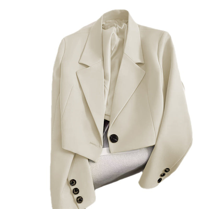 CORALIE™ - Sophisticated Cropped Blazer