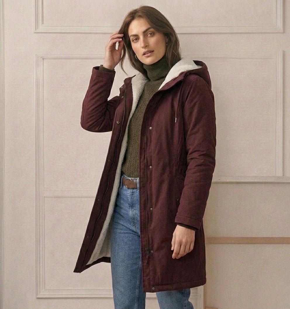 Claire™ | Cozy Hooded Weatherproof Coat