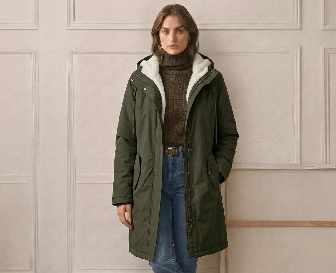 Claire™ | Cozy Hooded Weatherproof Coat