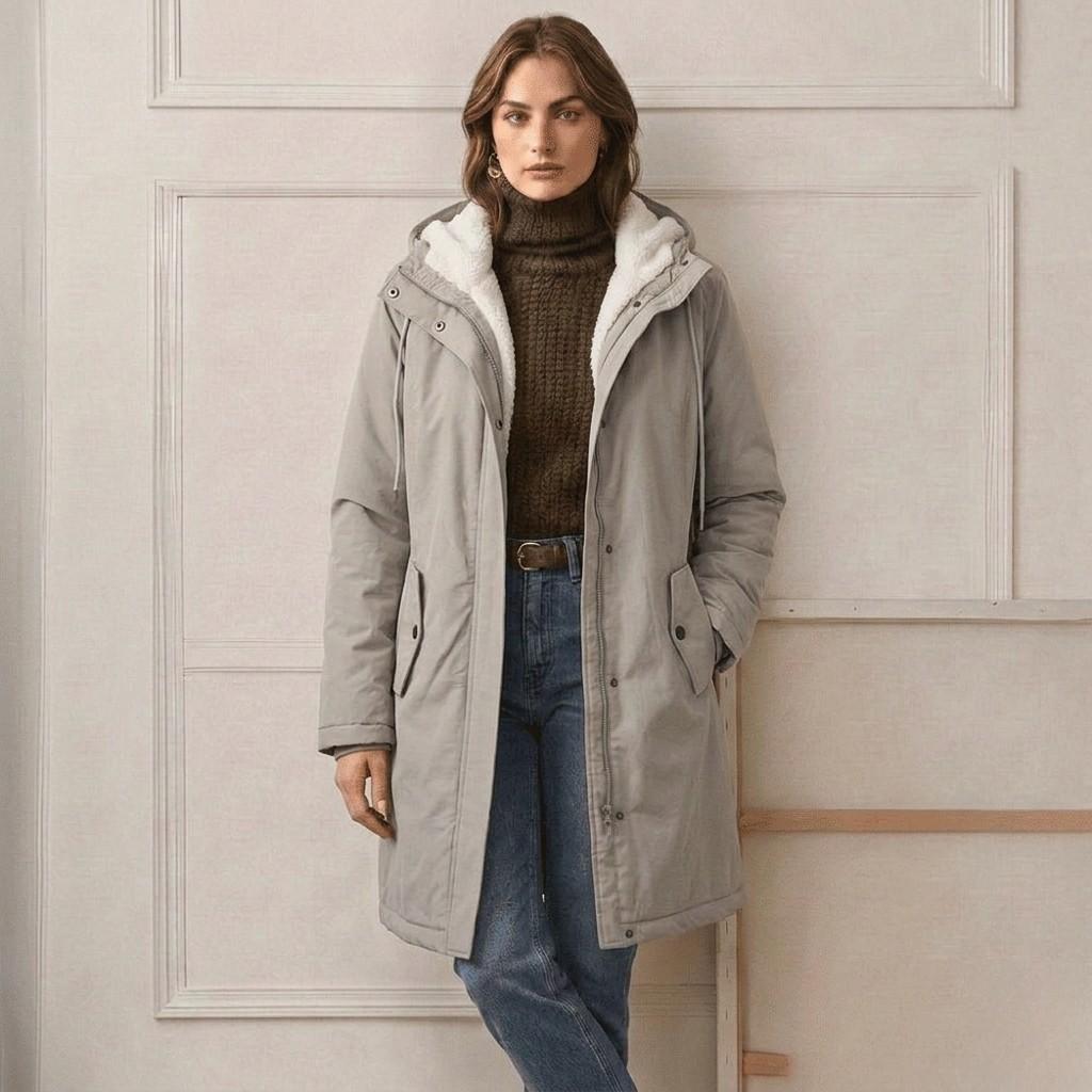 Claire™ | Cozy Hooded Weatherproof Coat