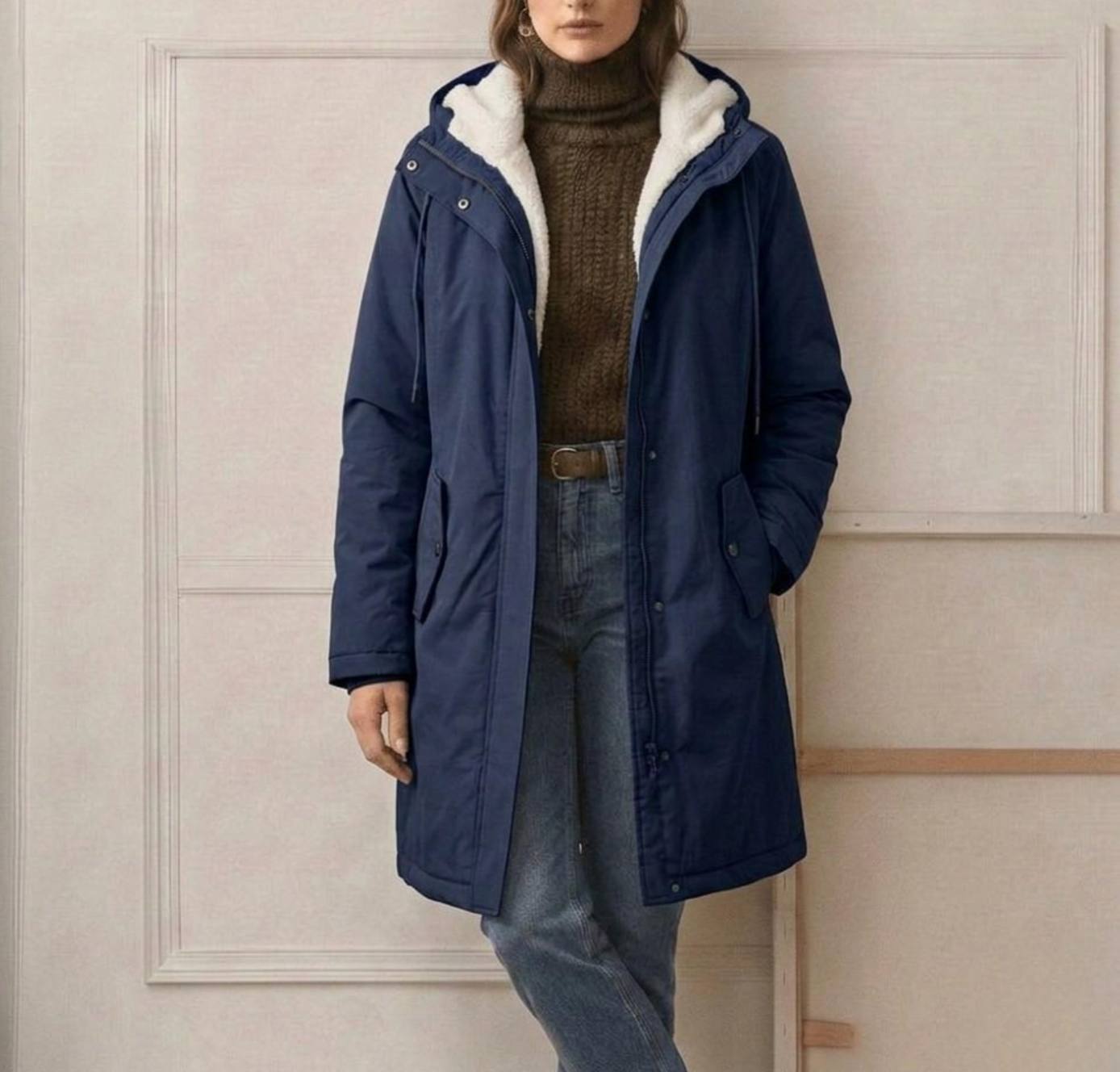 Claire™ | Cozy Hooded Weatherproof Coat