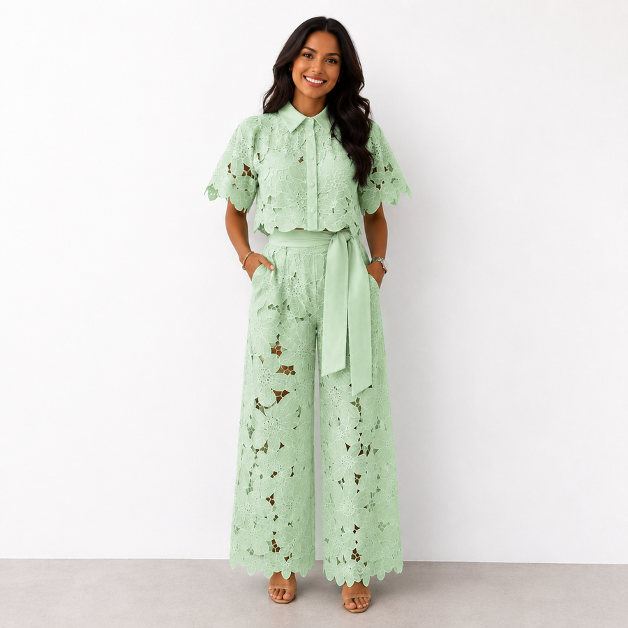 Holly Elegant Lightweight Two-Piece Set