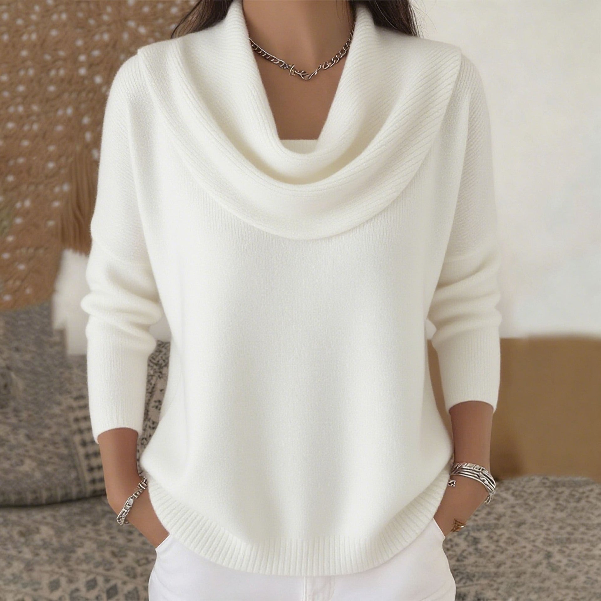 Claire | Cowl Neck Sweater