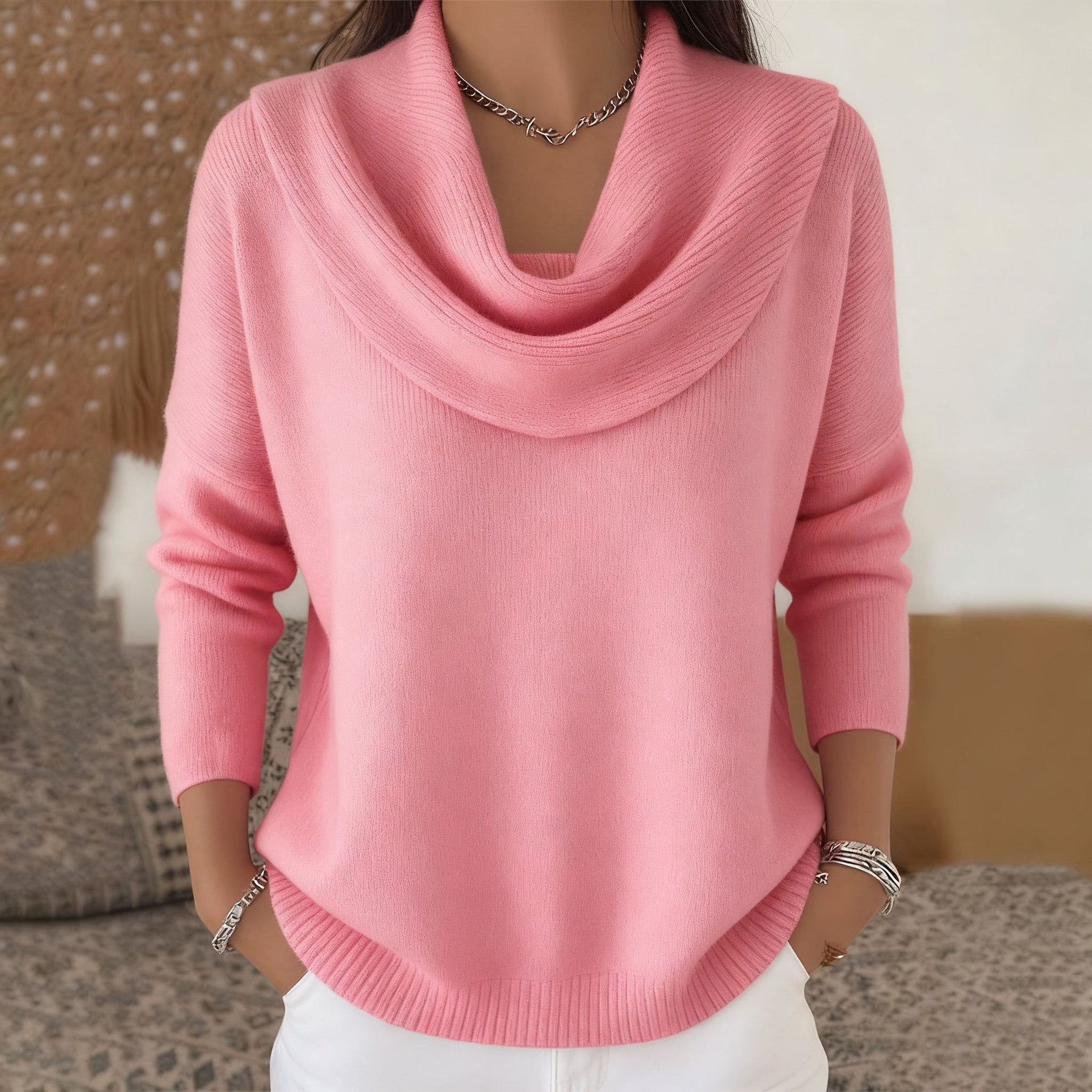 Claire | Cowl Neck Sweater