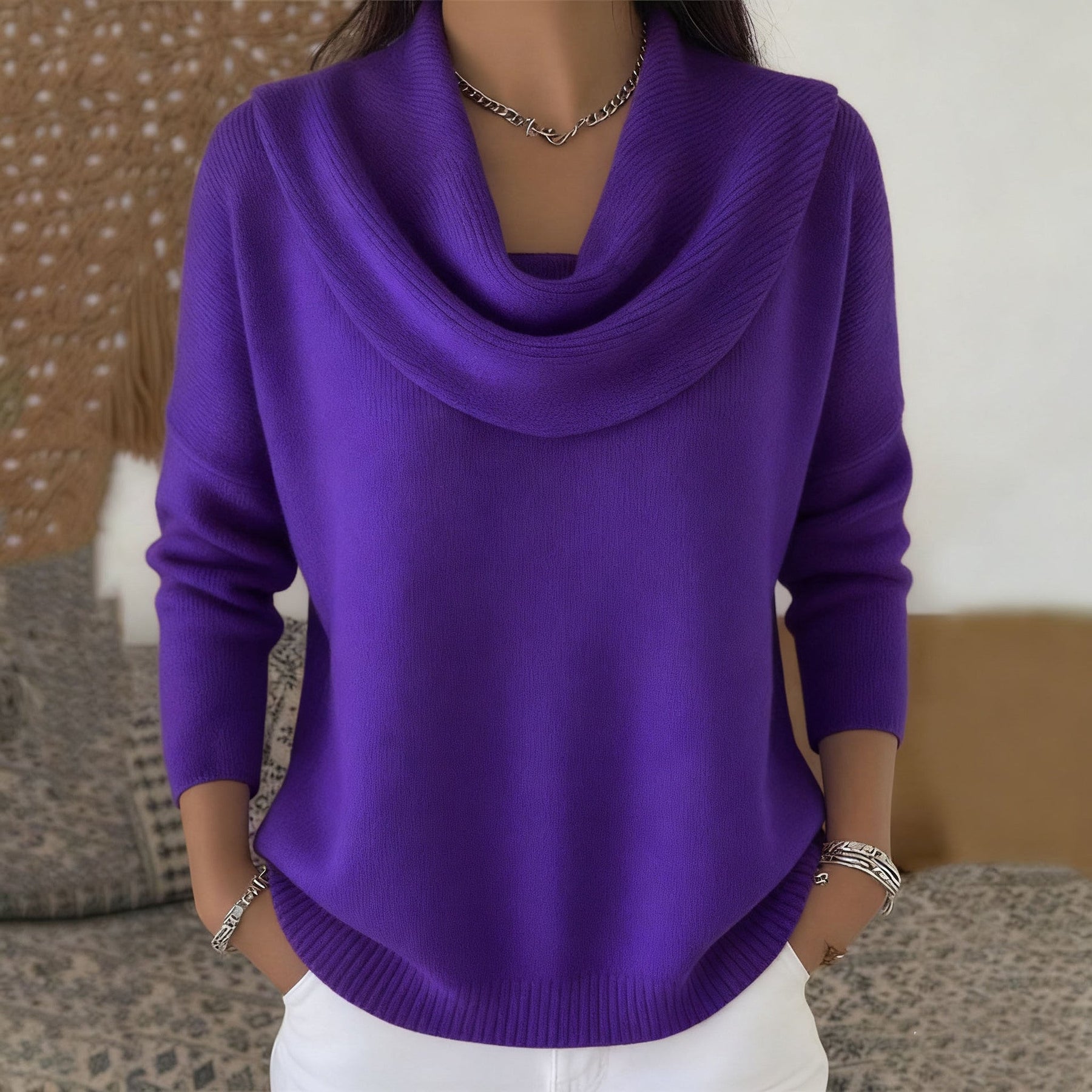Claire | Cowl Neck Sweater