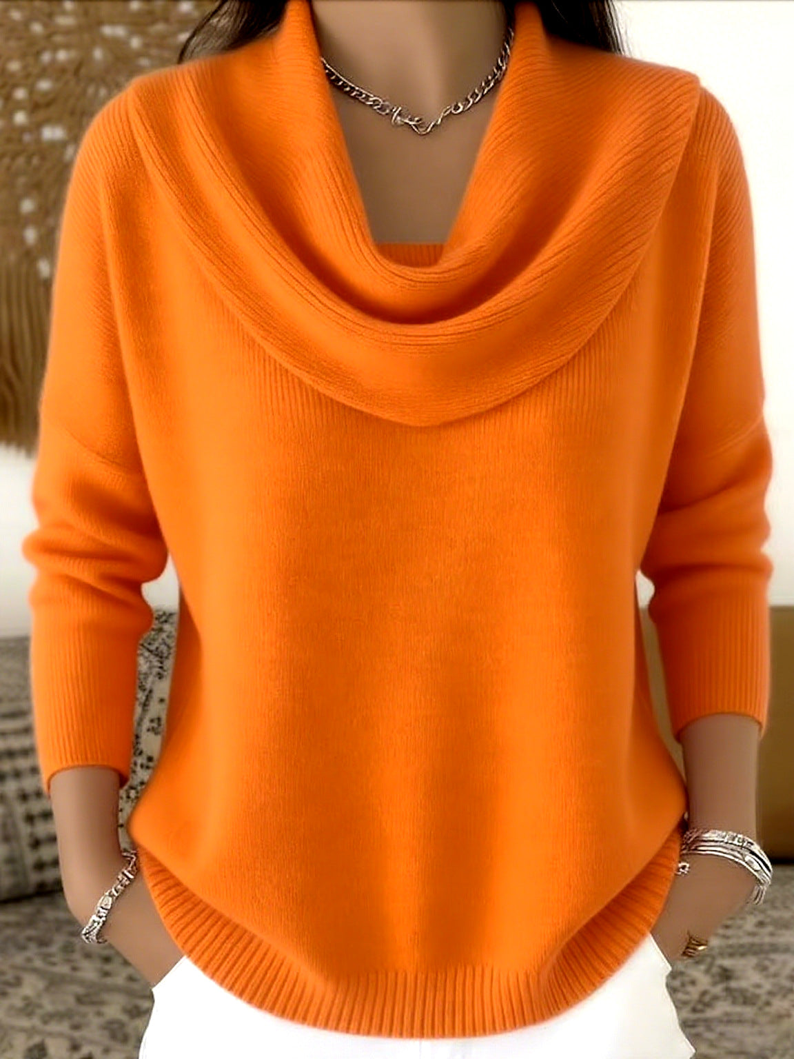 Claire | Cowl Neck Sweater