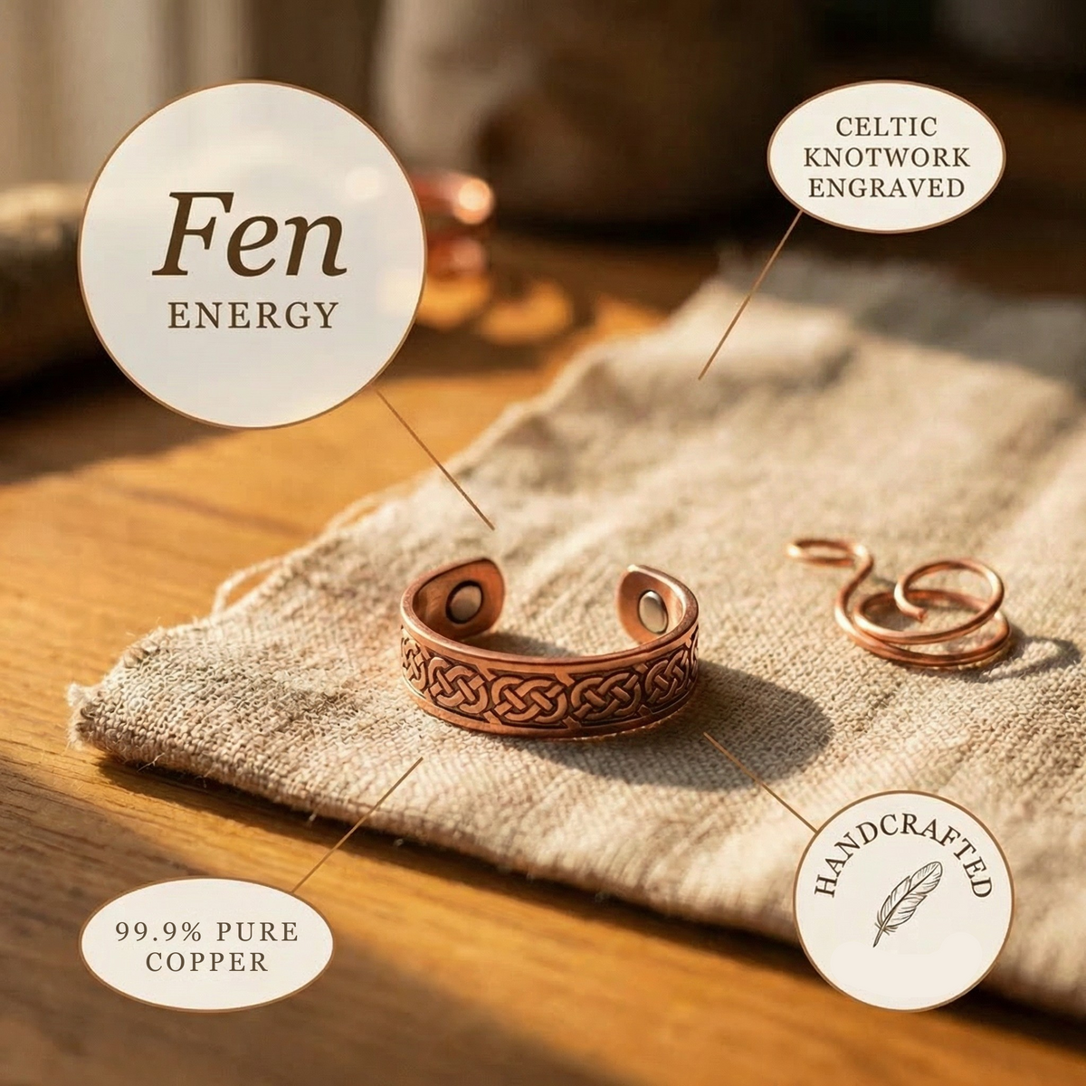 Fen Copper Ring