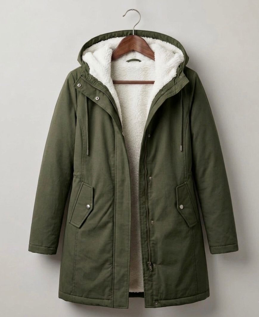 Claire™ | Cozy Hooded Weatherproof Coat
