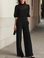 Emma Sophisticated Black Three-Piece Set
