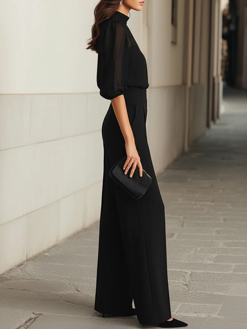 Emma Sophisticated Black Three-Piece Set
