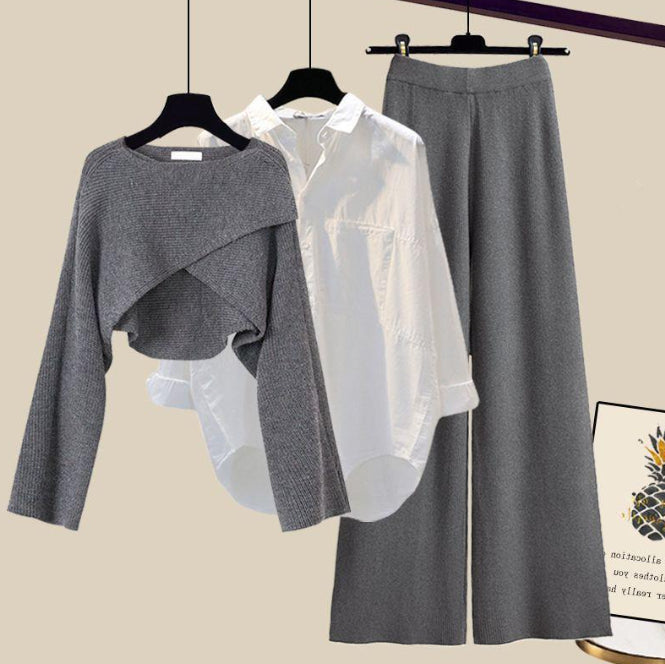 ISOBEL™ | Elegant Three-Piece Knit Set