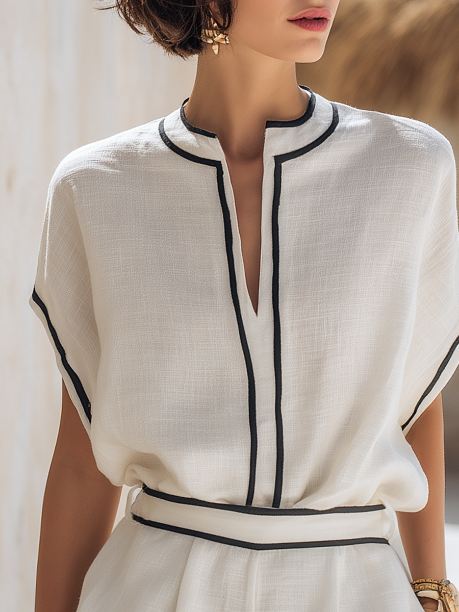 Tara Classic Two-Piece Shorts Set