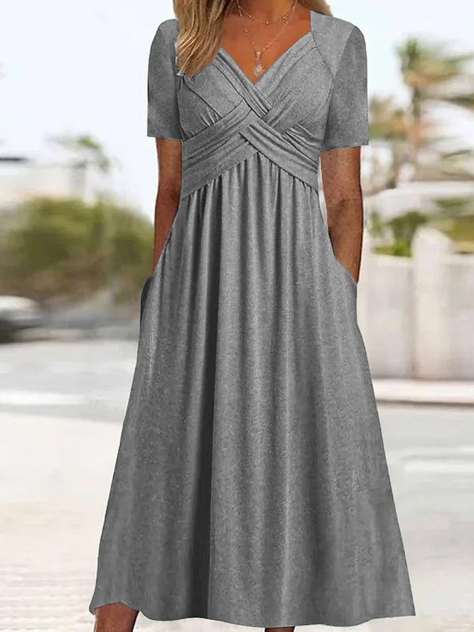 ANGELI™ - Elegant Midi Dress