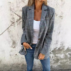 LUCINDA™ - Classic Plaid Blazer
