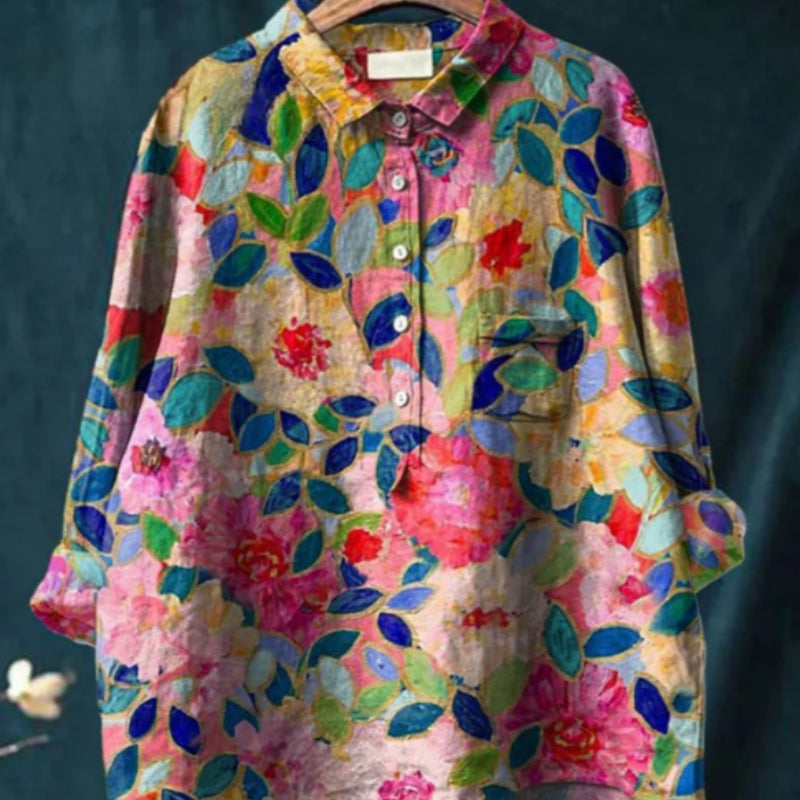 Valeria™ - Floral Print Shirt