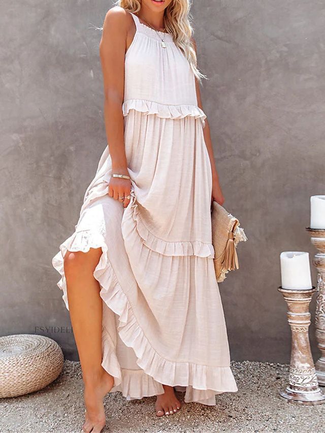CHERRY™ - Flow & Flutter Maxi Dress