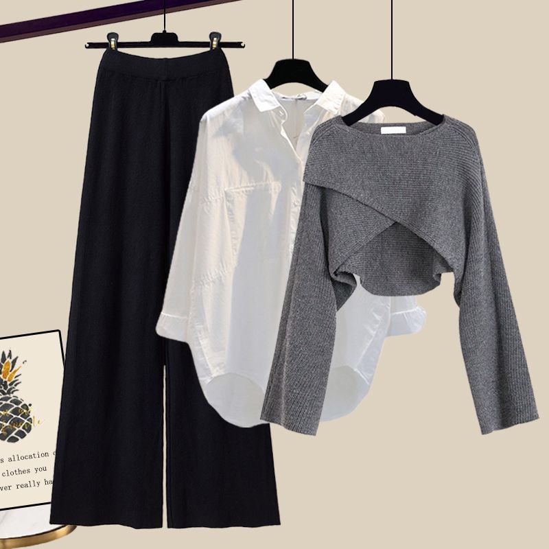 ISOBEL™ | Elegant Three-Piece Knit Set