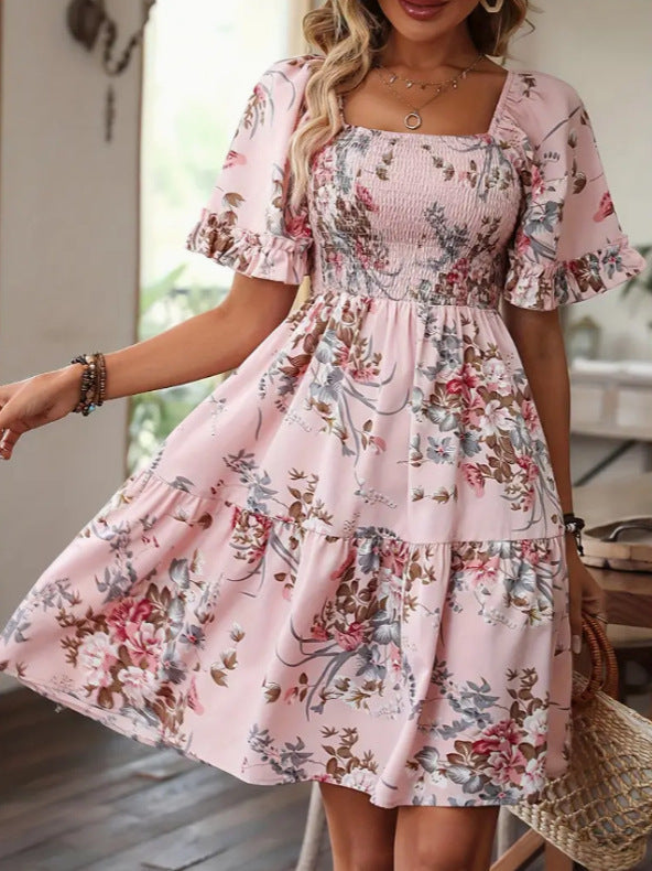ISOLDE™ – Vintage Floral Dress