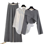 ISOBEL™ | Elegant Three-Piece Knit Set